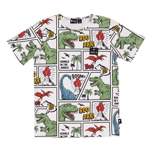 Radicool Dude Comic Dino Tee