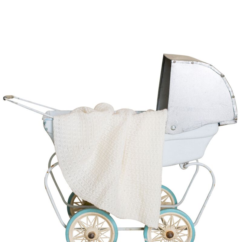 Tudor Knits Circular Baby Shawl image number 0