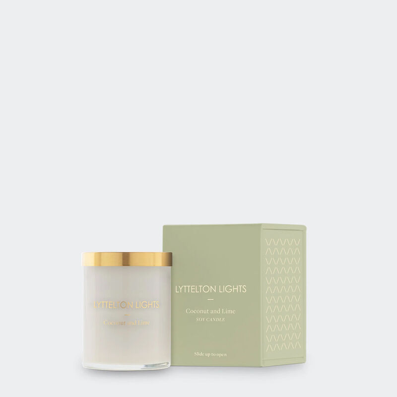 Lyttelton Lights Coconut & Lime Candle image number 2