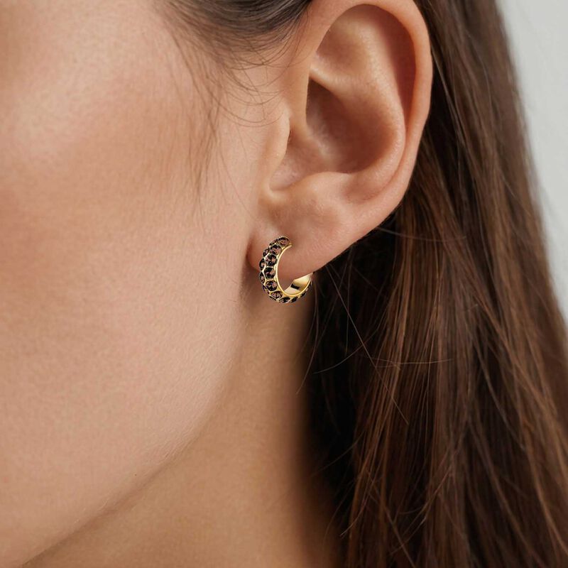 Dyrberg Kern Heidi Sg Brown Earring image number 1