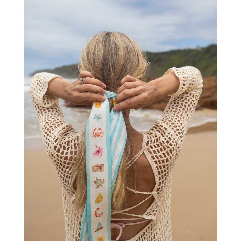 Dark Hampton X Cass Deller Hasting Street Silk Twilly image number 1