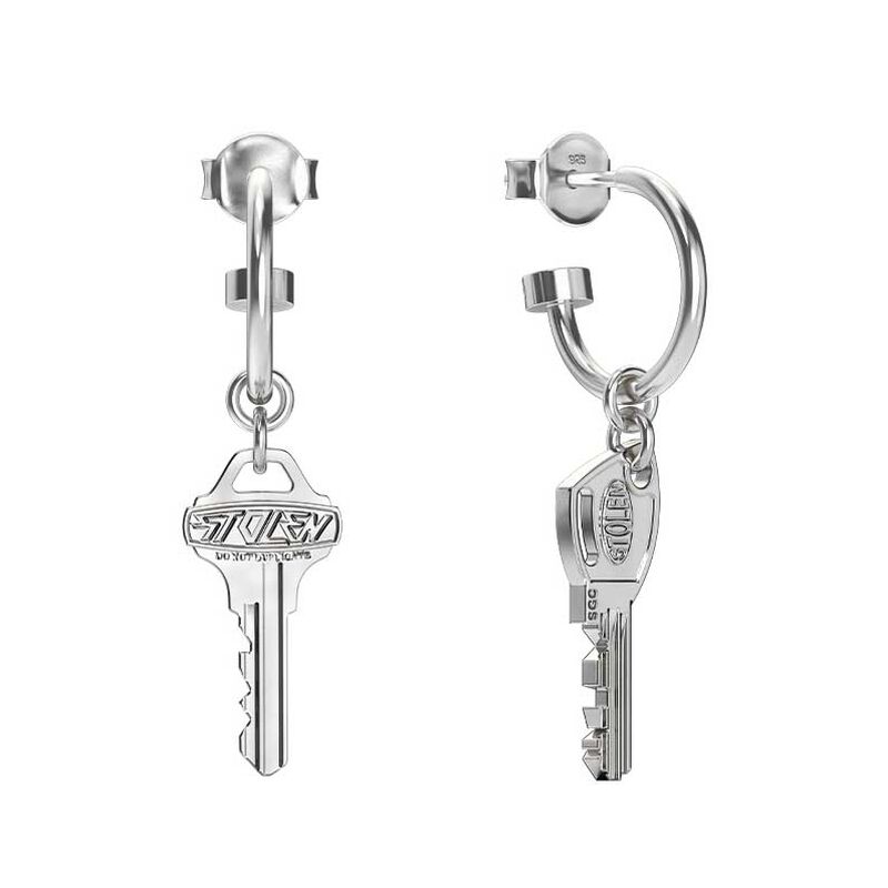 Stolen Girlfriends Club Master Key Anchor Earrings image number 0