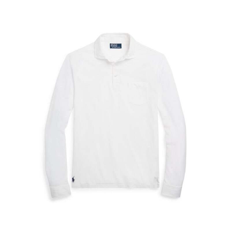 Polo Ralph Lauren Custom Slim Cotton-Linen Oxford Polo image number 2