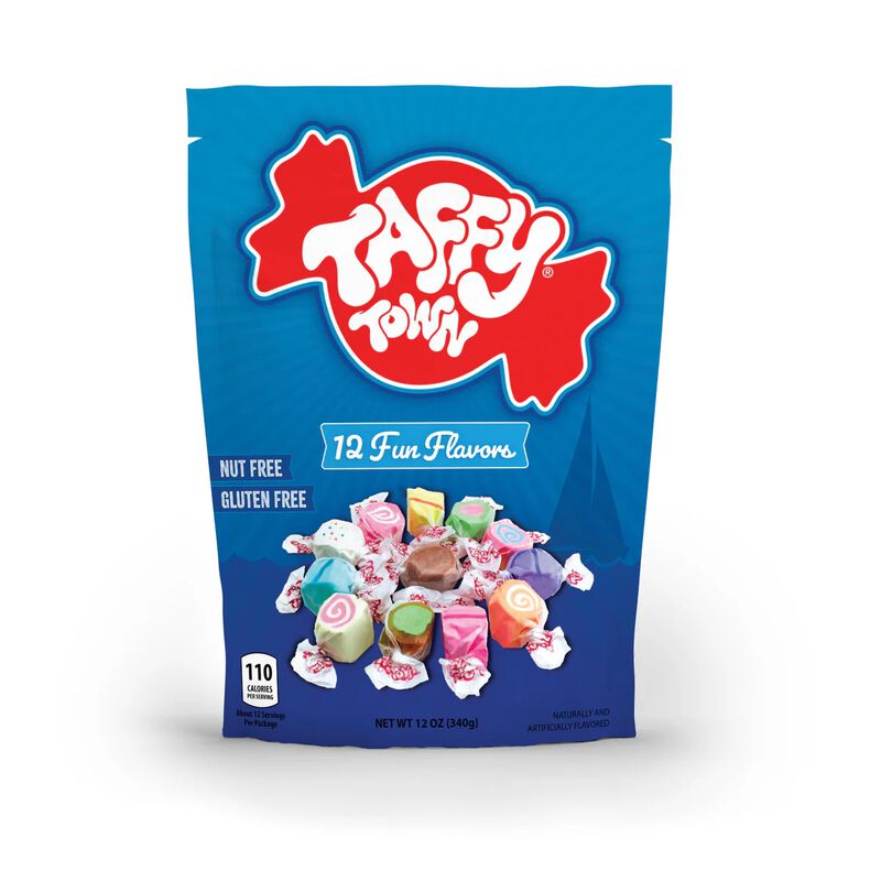 Taffy Town 12 Fun Flavours Pouch 340g image number 0