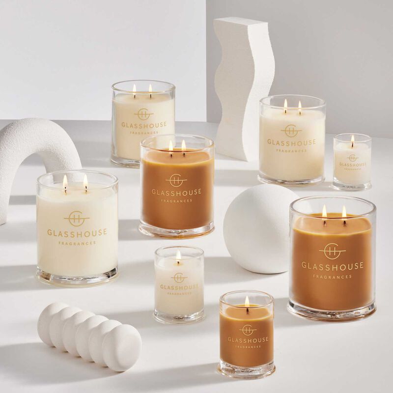 Glasshouse Fragrances Radiance In Bloom & Velvet Rhapsody Candle Duo image number 1