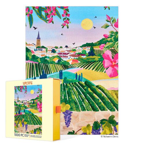 WerkShoppe Village Vineyard 1000 Piece Puzzle