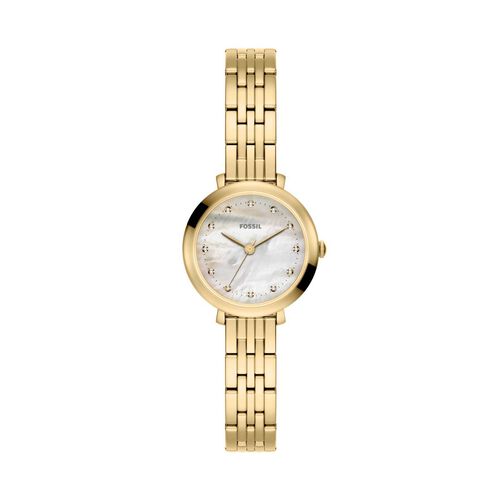 Fossil Heidi 26mm Three-Hand Gold-Tone Stainless Steel Watch