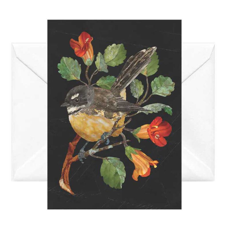 Tanya Wolfkamp Pietra Dura Fantails Card image number 0