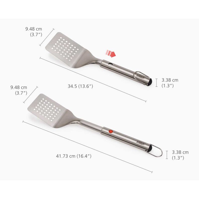 Joseph Joseph Grillout BBQ Turner With Retractable Head image number 2