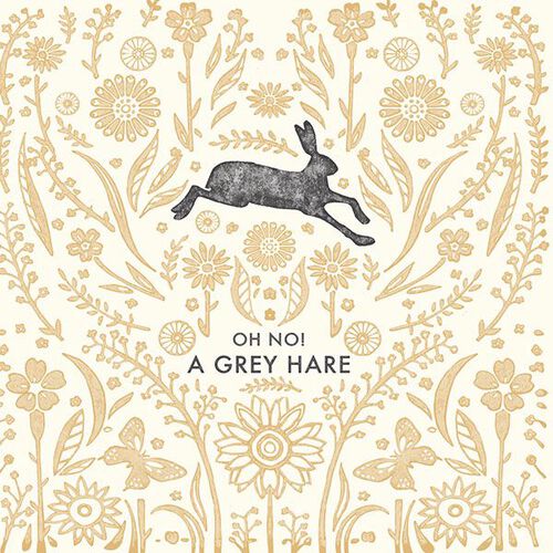 Vevoke Card Grey Hare
