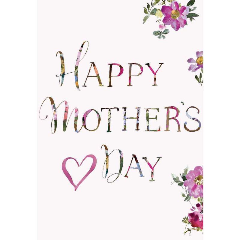 Image Gallery Unique Lettering Mother's Day Card image number 0