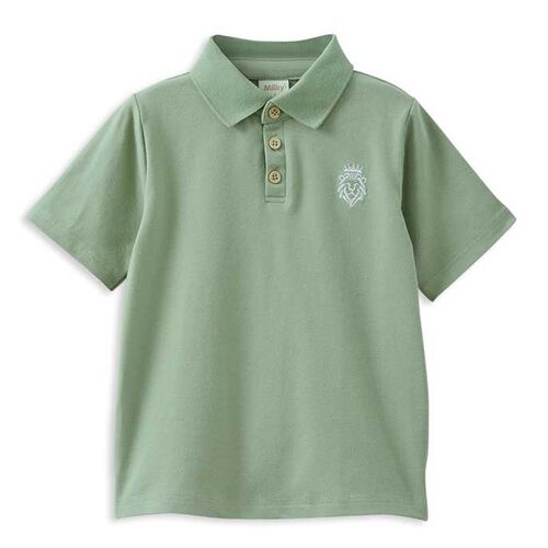 Milky Basil Lion Polo Shirt 00-1Y