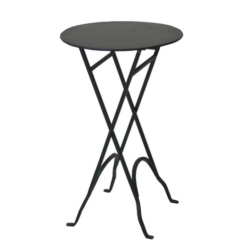 French Country Round Narrow Side Table