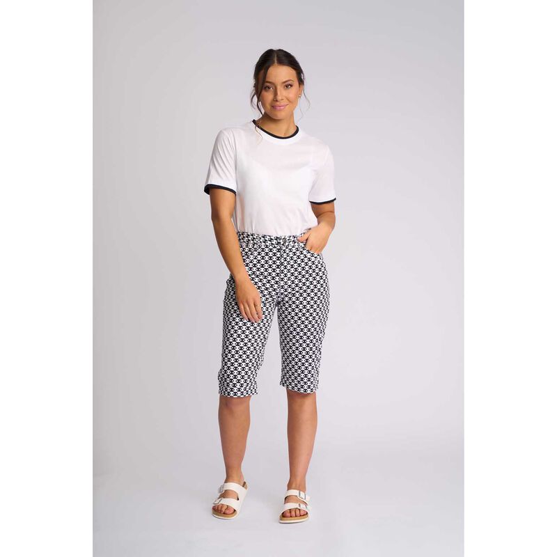 Vassalli Printed Lightweight Straight Leg Short image number 7