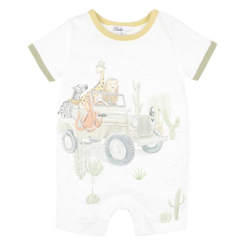 Ellis Safari SS Romper Ellis Safari SS Romper