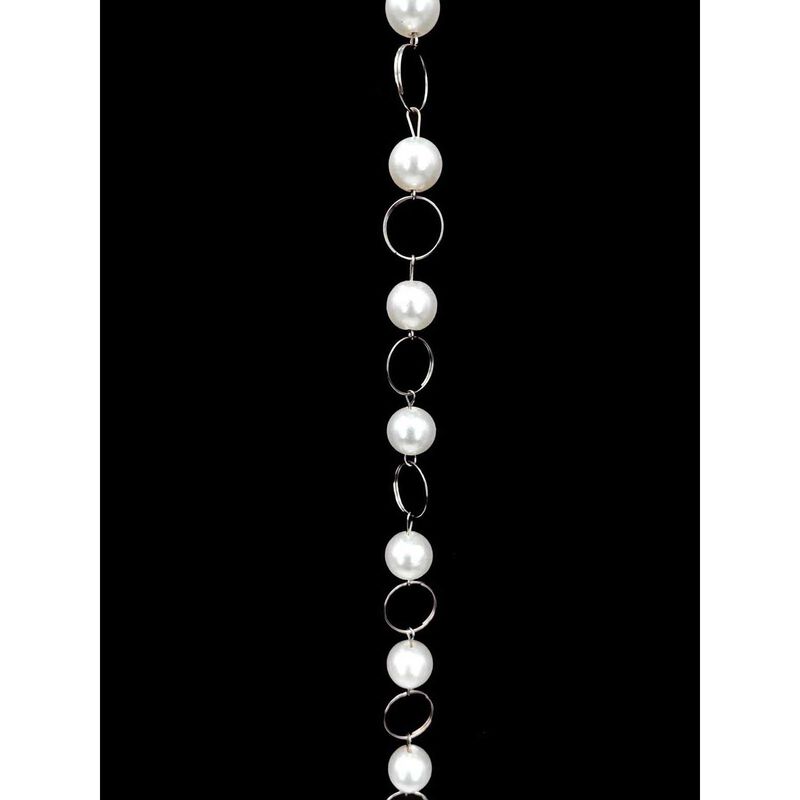 Pearl 100cm White Pearl Chain (12mm) image number 1