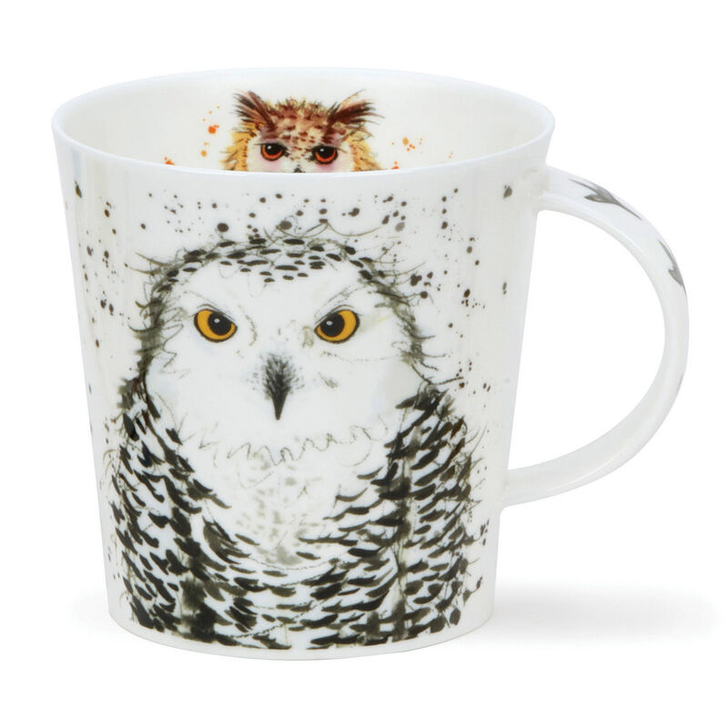 Dunoon Cairngorm What A Hoot White Mug image number 0