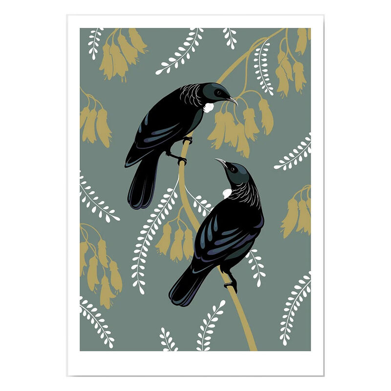 Hansby Design Tui Pair A4 Print image number 0