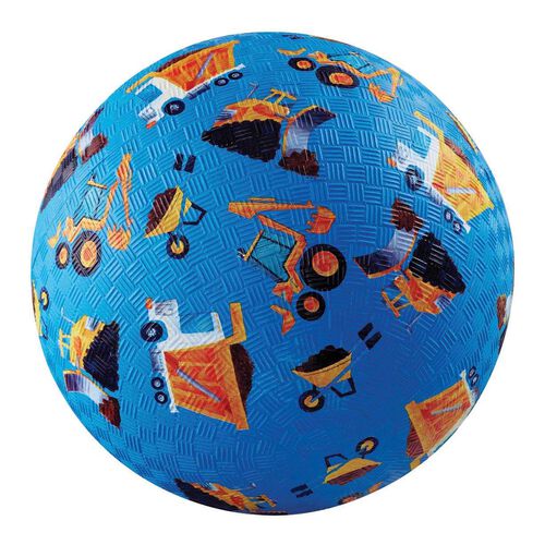 Crocodile Creek 7" Playground Ball - Construction