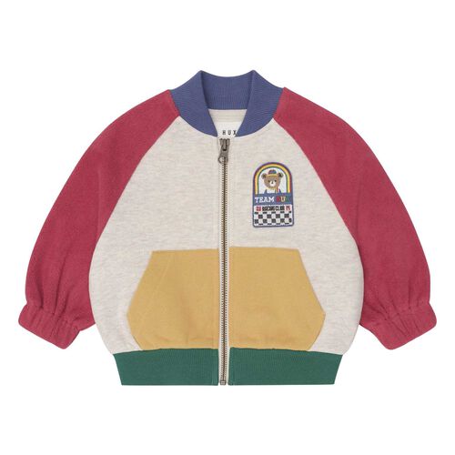 Huxbaby Hux Colour Block Zip Sweat 3-5Y
