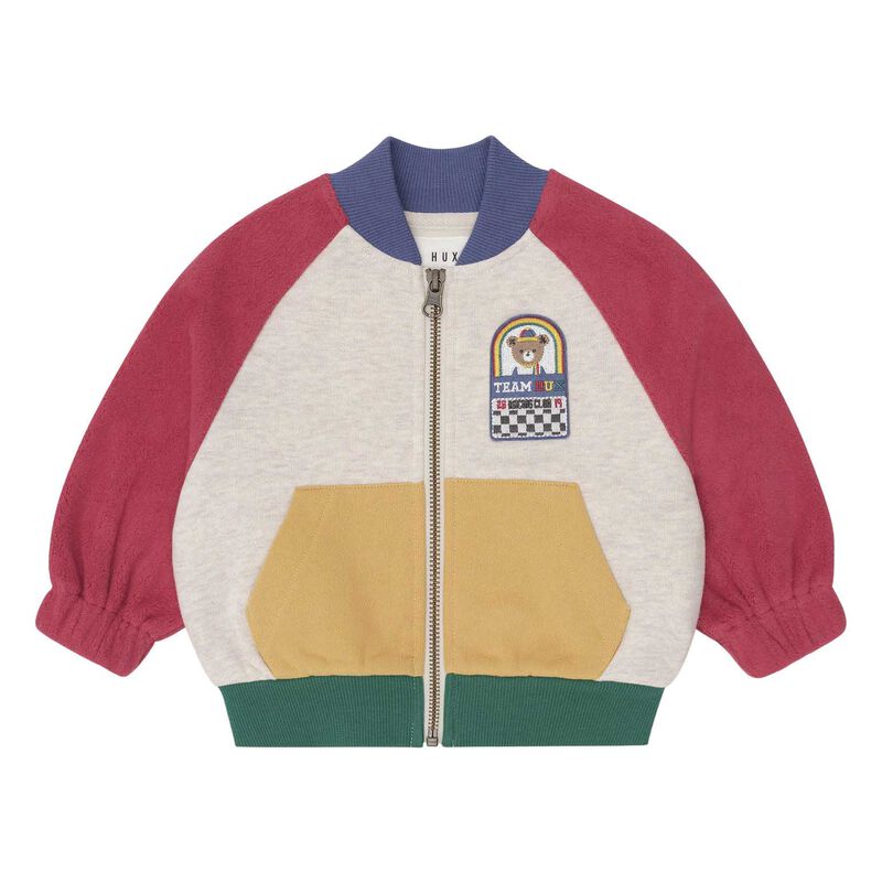 Huxbaby Hux Colour Block Zip Sweat 3-5Y image number 0