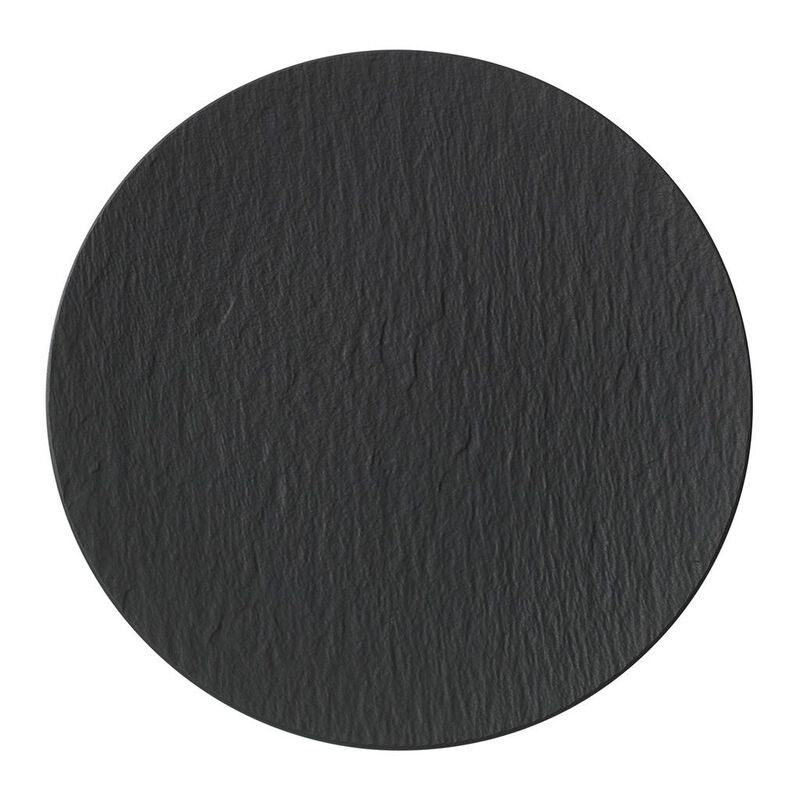Villeroy & Boch Manufacture Rock Gourmet Plate Black 31cm image number 0