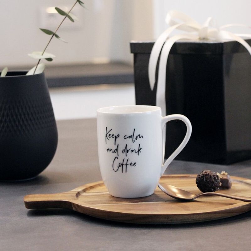 Villeroy & Boch Statement mug "Keep calm and drink coffee" image number 1
