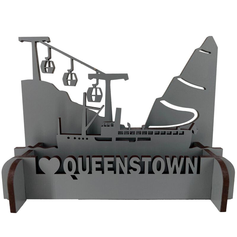 Abstract Designs Queenstown #2 A5 - Grey image number 0