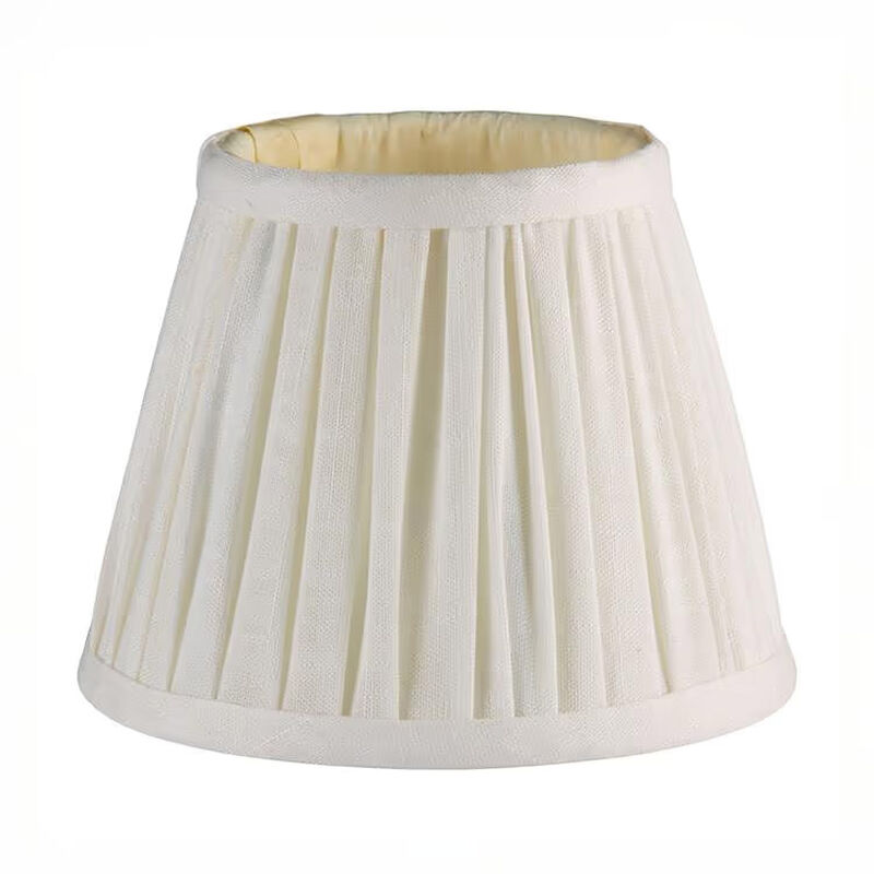 Addison Ross Bamboo LED Lamp 30cm - Black Base With White Shade image number 3