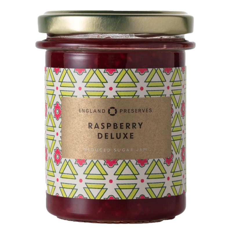 England Preserves Raspberry Deluxe 200g image number 0
