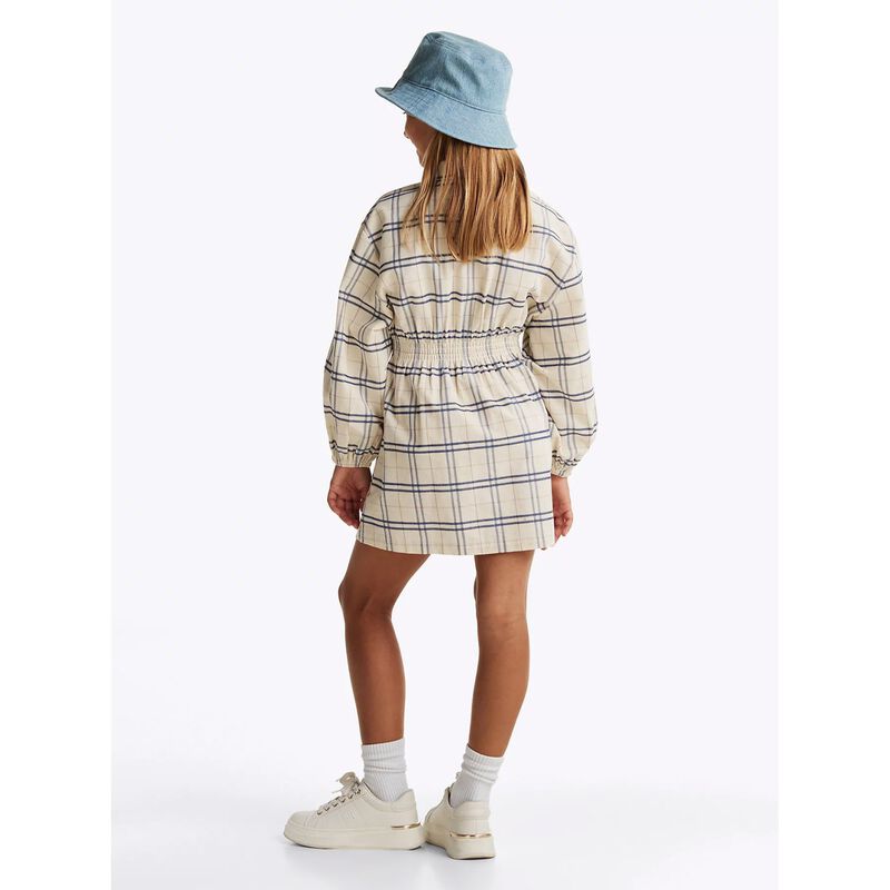 Tommy Hilfiger Corduroy Check Shirt Dress LS 4-7Y image number 3