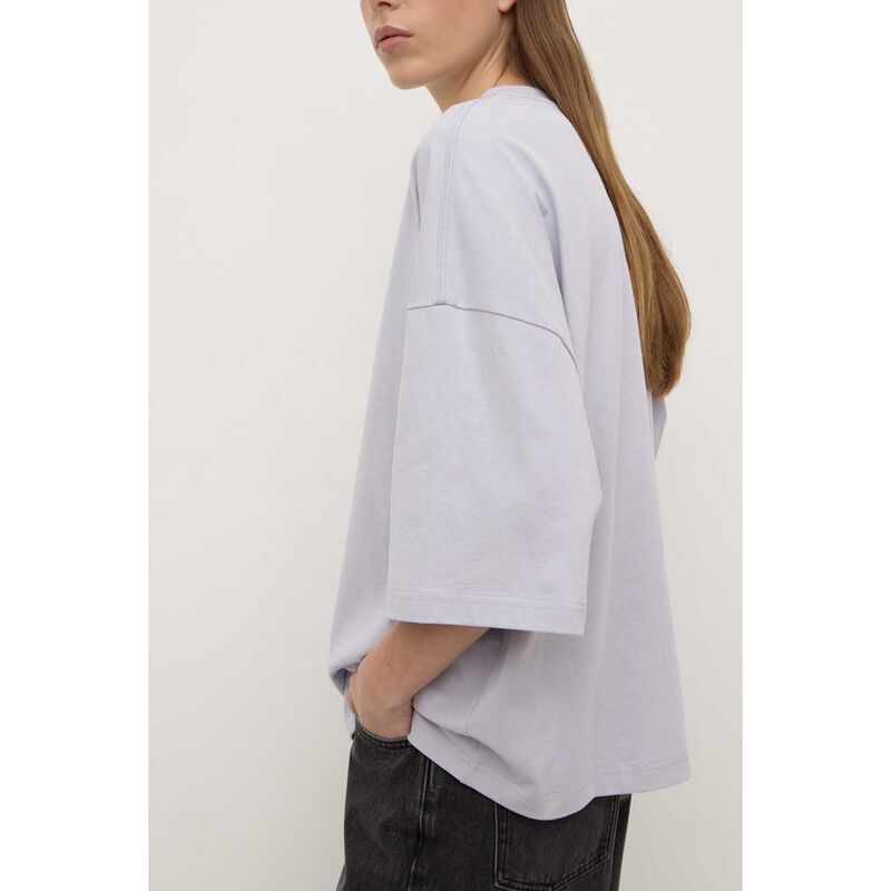 Assembly Label Max Cotton Oversized Tee Lilac image number 2