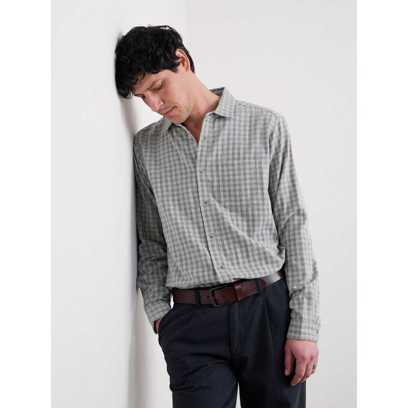 Seasalt Cornwall Murex Shirt Counterpoint Driftwood image number 2