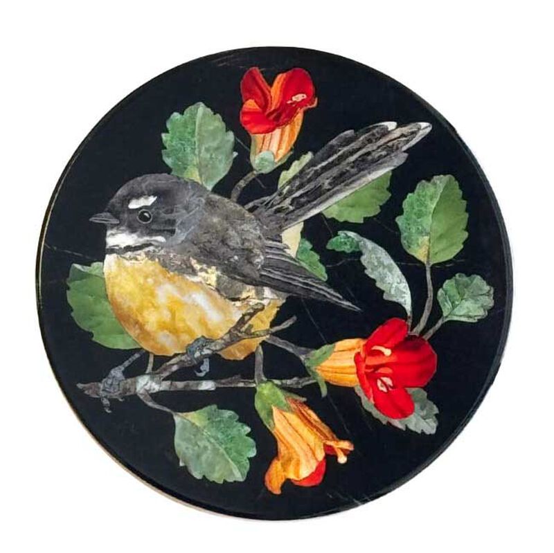 Tanya Wolfkamp Coaster - Pietra Dura - Fantail image number 0