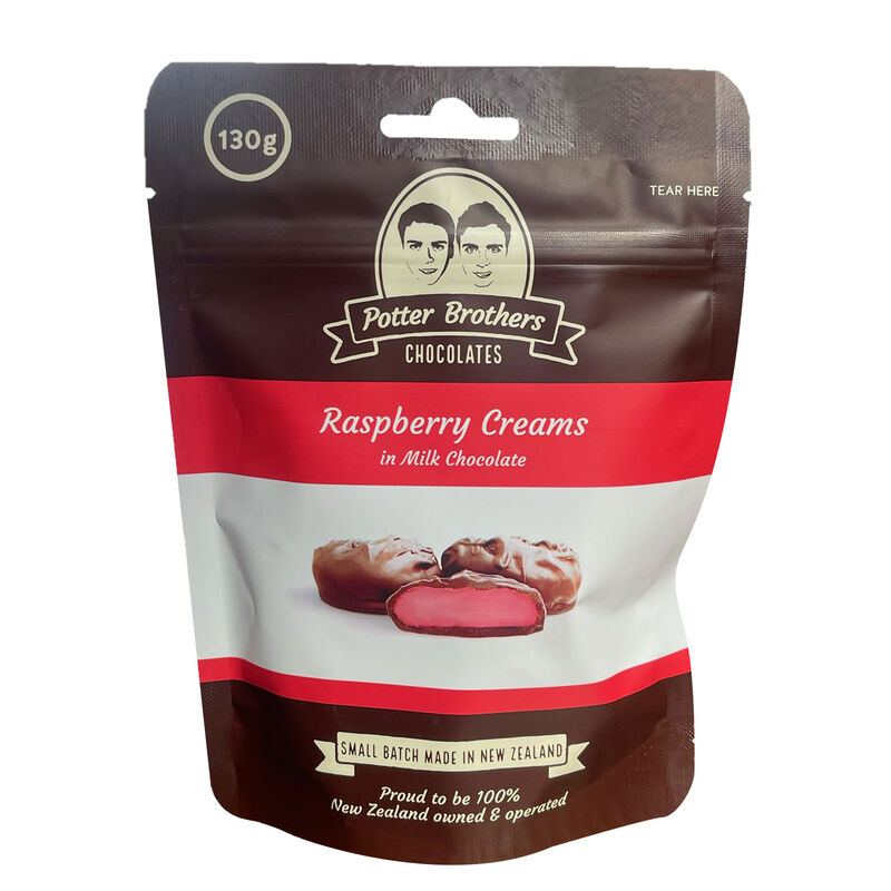 Potter Brothers Raspberry Creams 130g image number 0