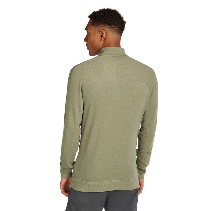 Icebreaker M Merino 260 Waffle Knit Wander LS Half Zip image number 5