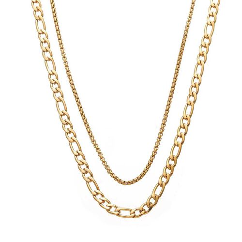 Silk & Steel Reflection Necklace