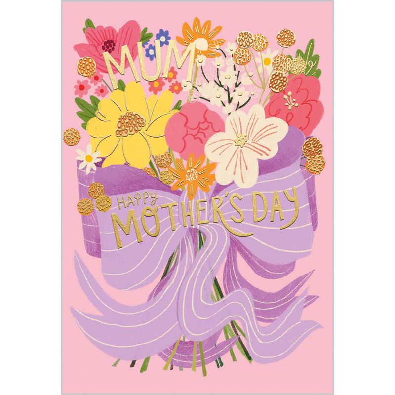 Image Gallery Blooming Lovely Bouquet Mother's Day Card image number 0