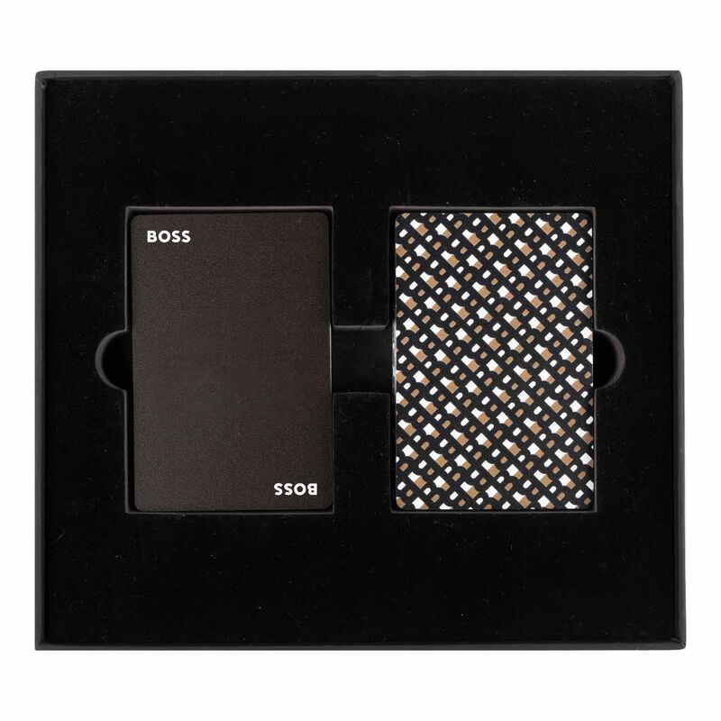 Hugo Boss Playing Cards 2 Decks Iconic Black image number 1
