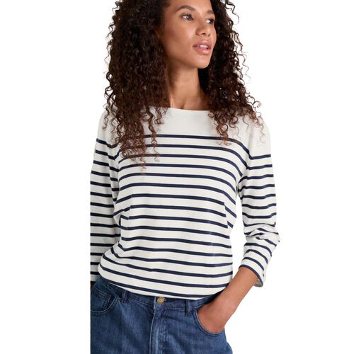 Seasalt Cornwall Sailor Top Falmouth Breton Chalk Maritime