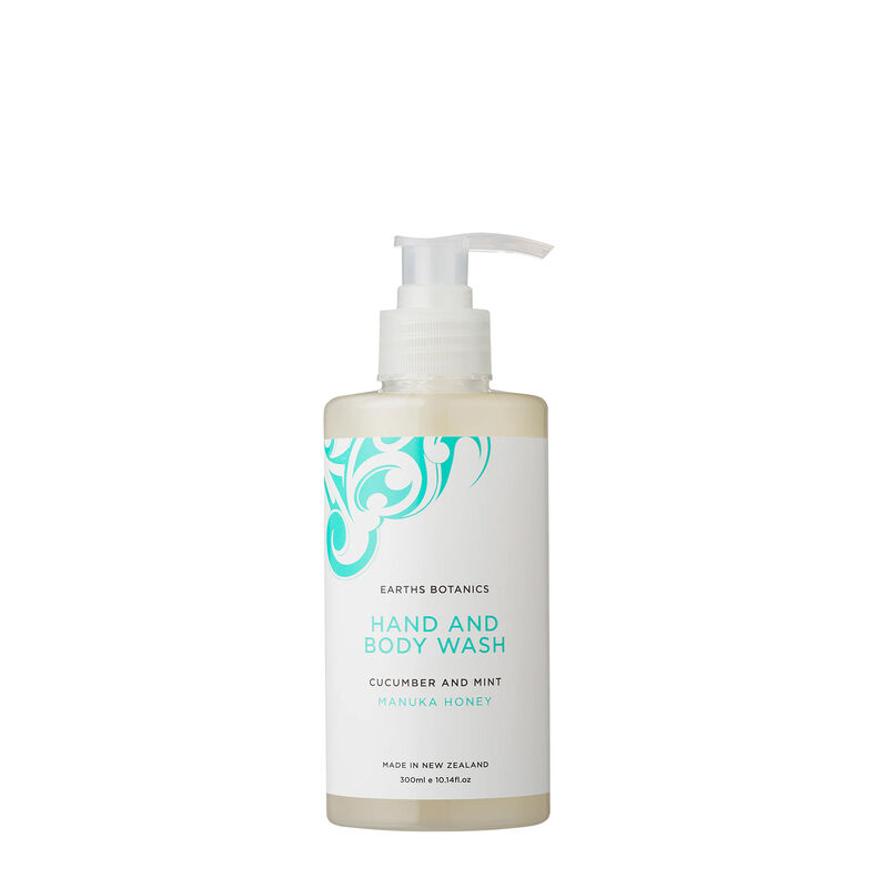Earths Botanics Cucumber & Mint Hand & Body Wash 300ml image number 0