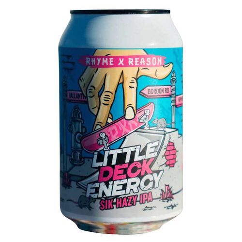 Rhyme X Reason Little Deck Energy Sik Hazy IPA 2.5% 330ml
