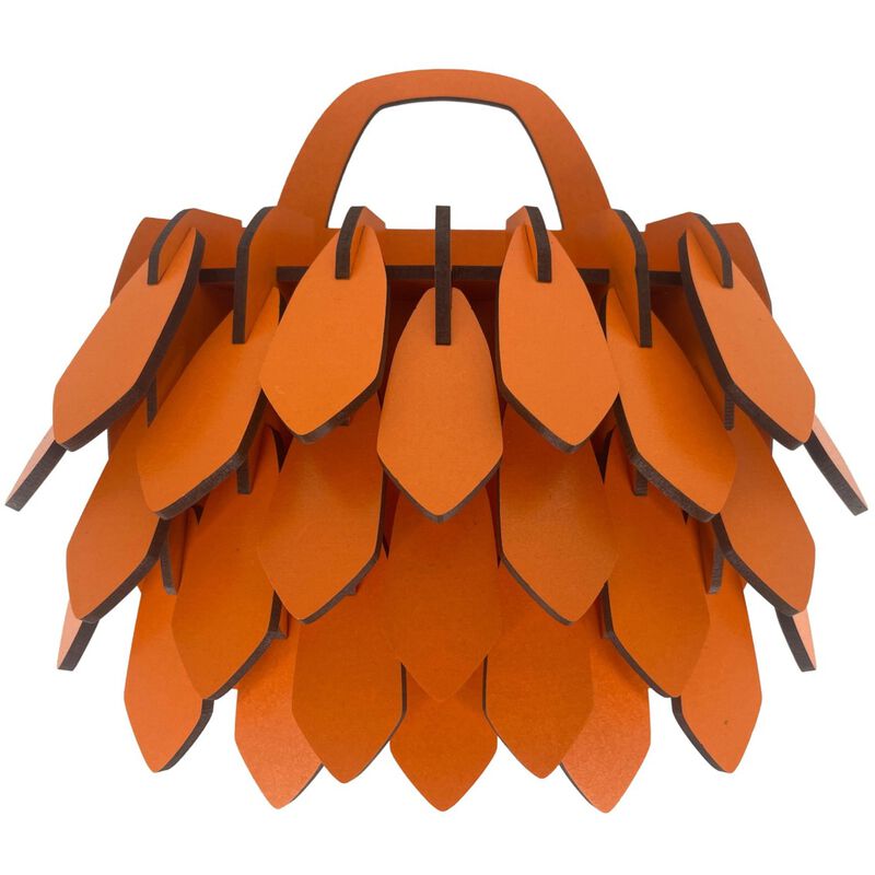 Abstract Designs Kitset Wall Kete Orange image number 0