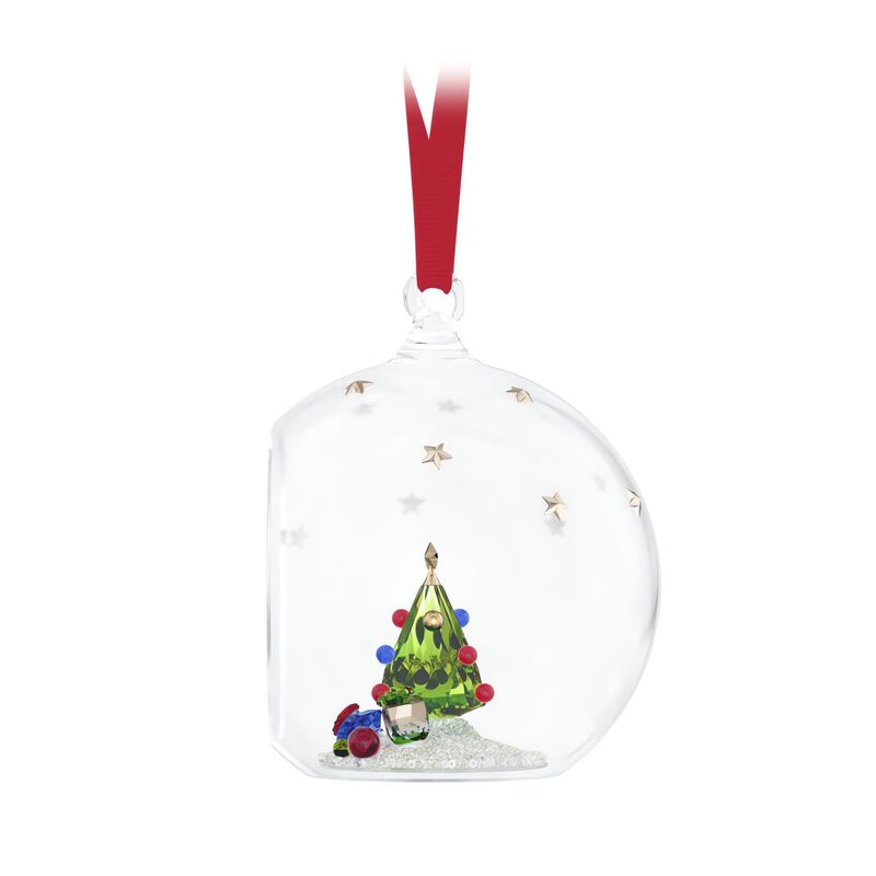 Swarovski Holiday Cheers - Tree and Gifts Ball Ornament image number 1