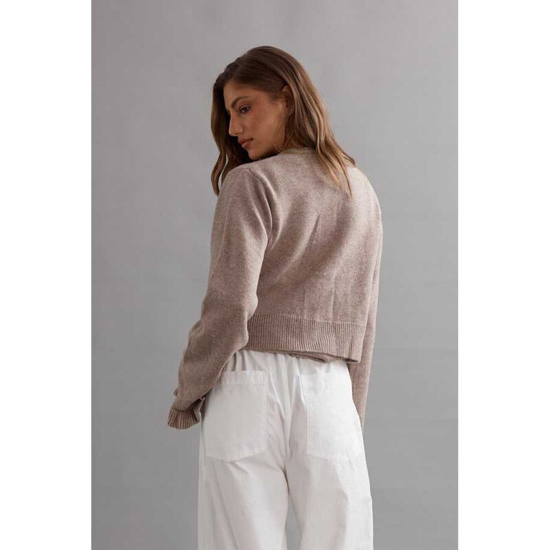 Caitlin Crisp Frilly Crop Cardi image number 1