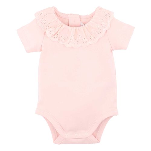 B&eacute;b&eacute; Pia Lace Collar Bodysuit