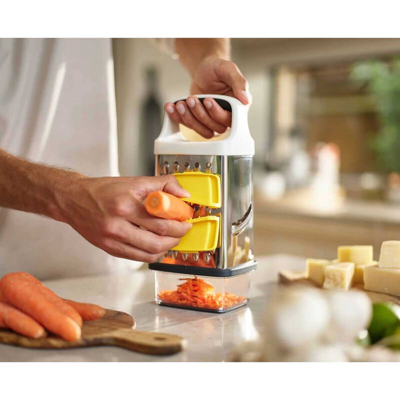 Joseph Joseph Multi-Grip Box Grater with Precision Food-Grip image number 1