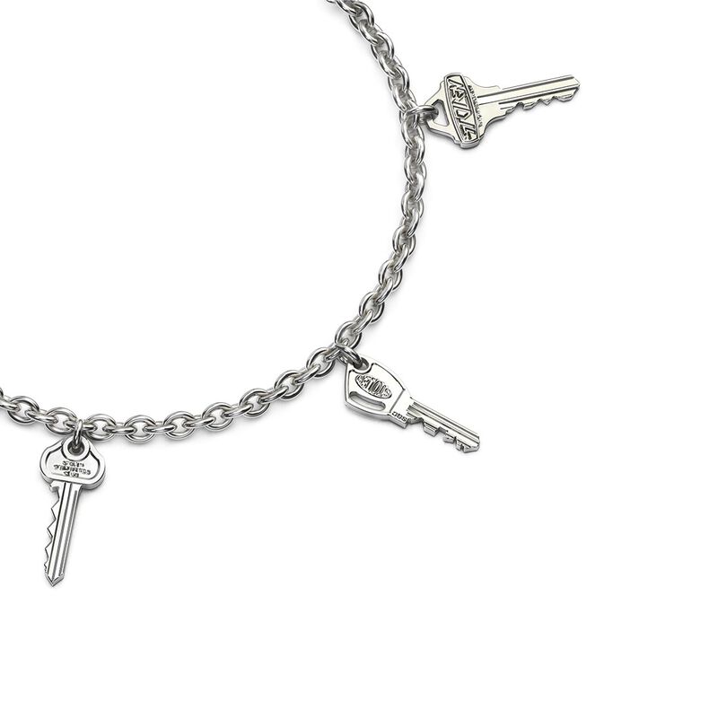 Stolen Girlfriends Club Mini Key Charm Bracelet image number 2