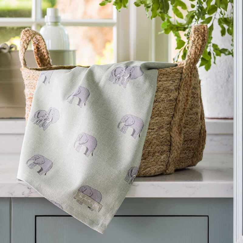 Sophie Allport Tea Towel Elephant 2025 image number 2