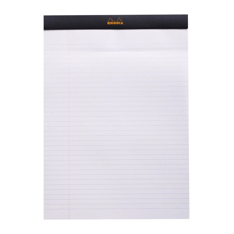 Rhodia Bloc Pad No. 18 A4 Lined Black image number 2